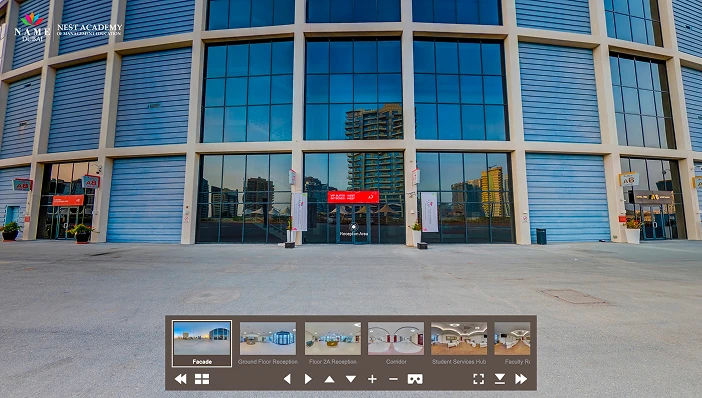 The Nest Academy 360-degree virtual campus tour