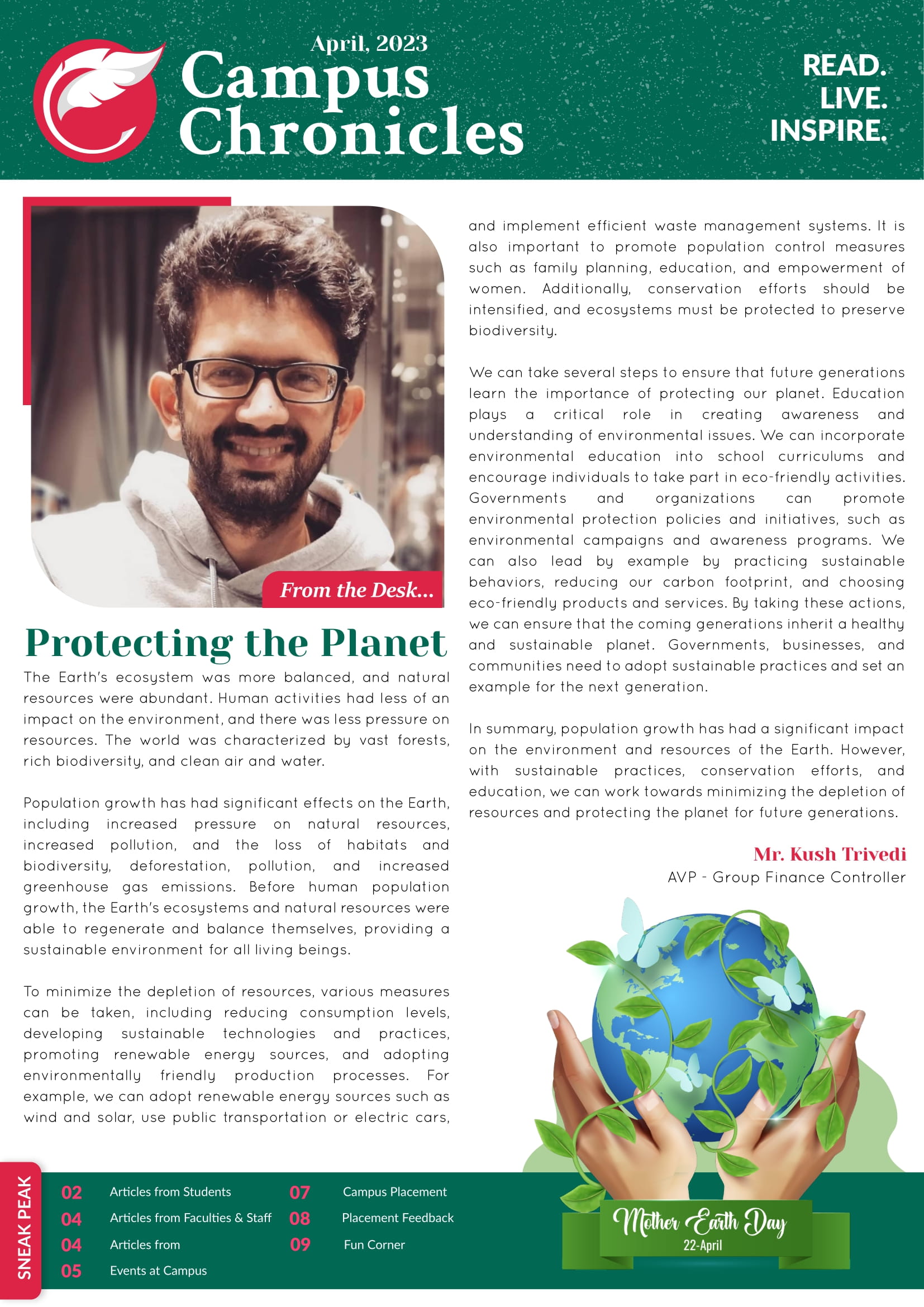 April 2023 Edition cover