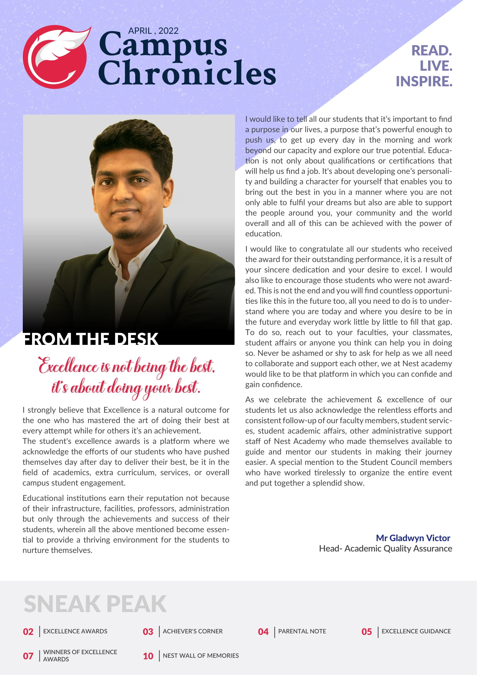 April 2022 Edition cover