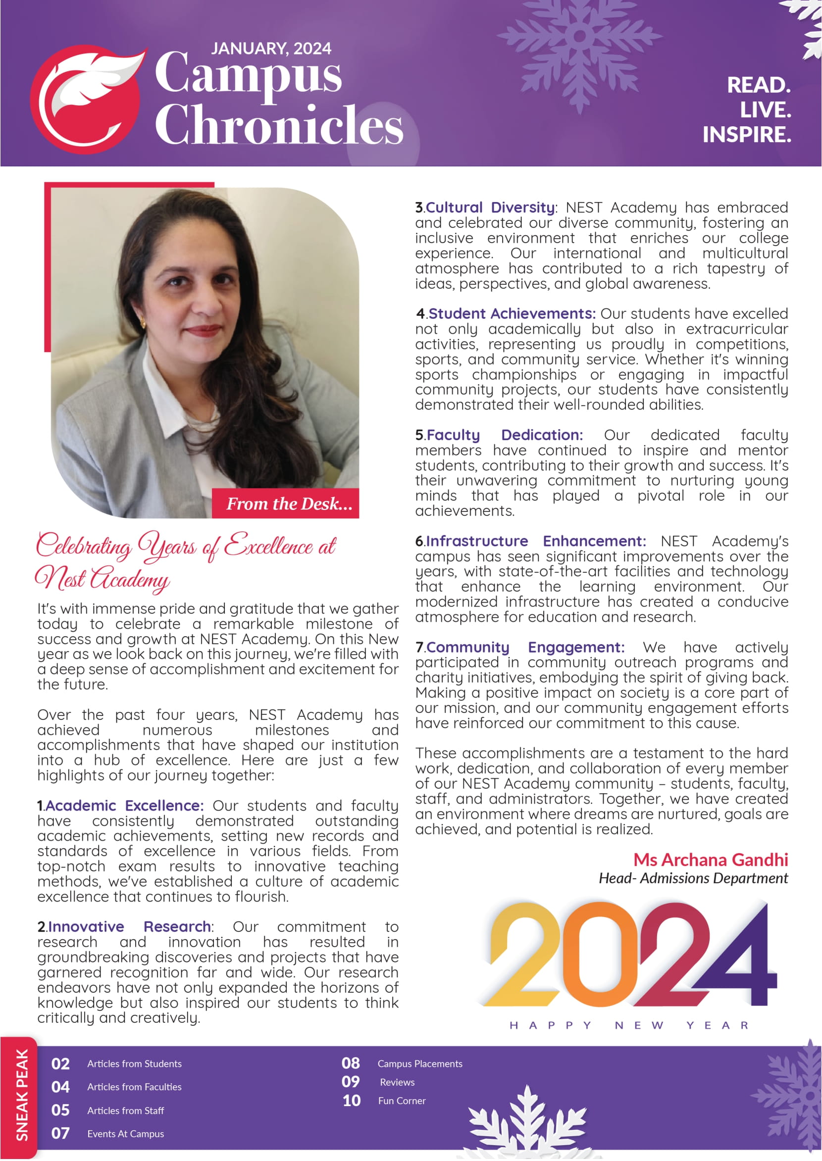 January 2024 Edition cover