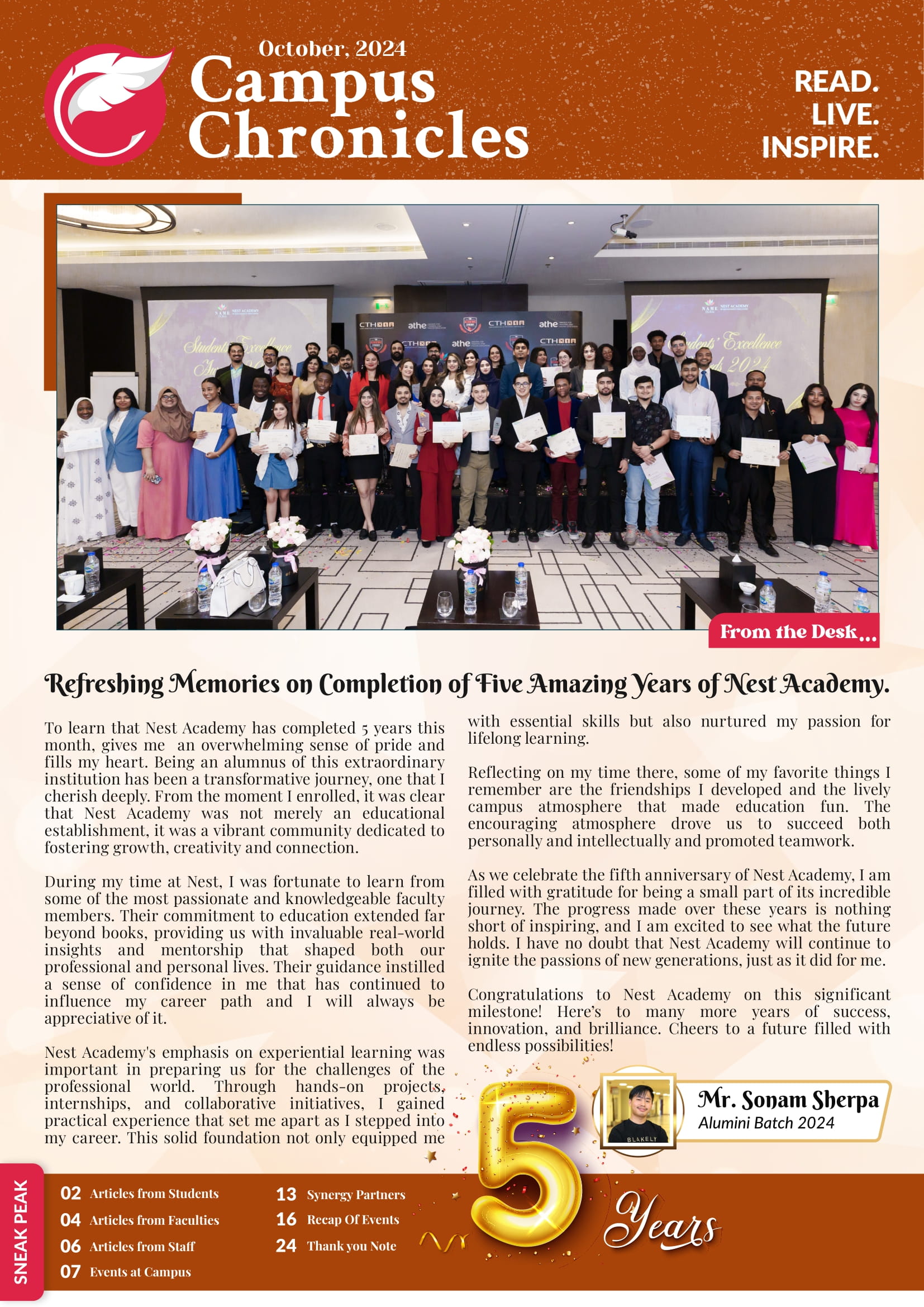 October 2024 Edition cover